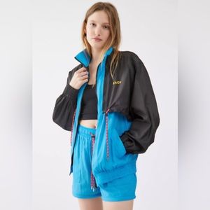 NWT urban outfitters KkCo Studio Convertible Jacket Full Zipper Blue XS …